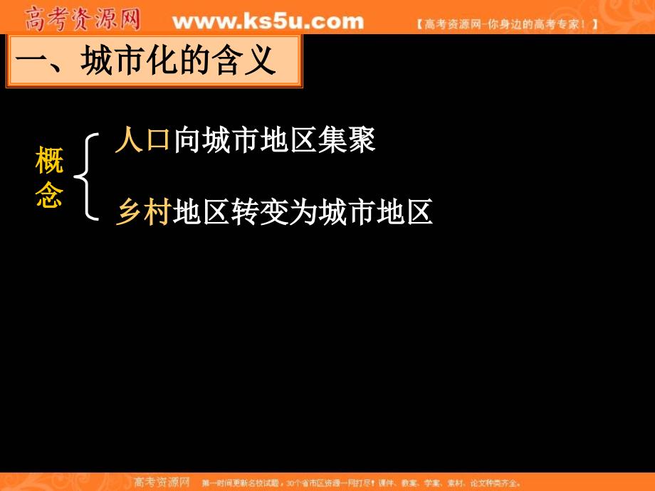 湖南省地理复习课件6.4城市化和6.5城市化过程中的问题及其解决途径_第3页