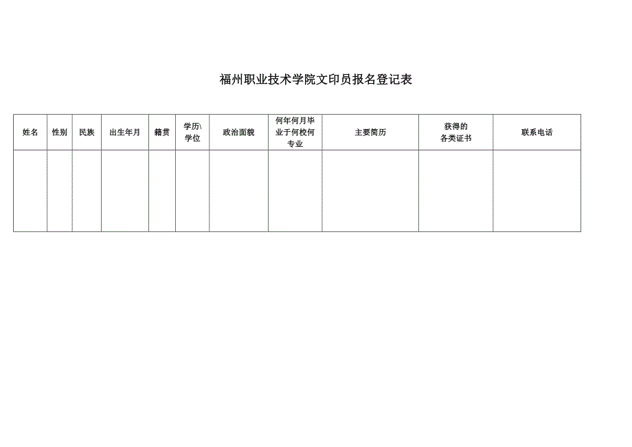 福州职业技术学院诚聘文印员_第2页