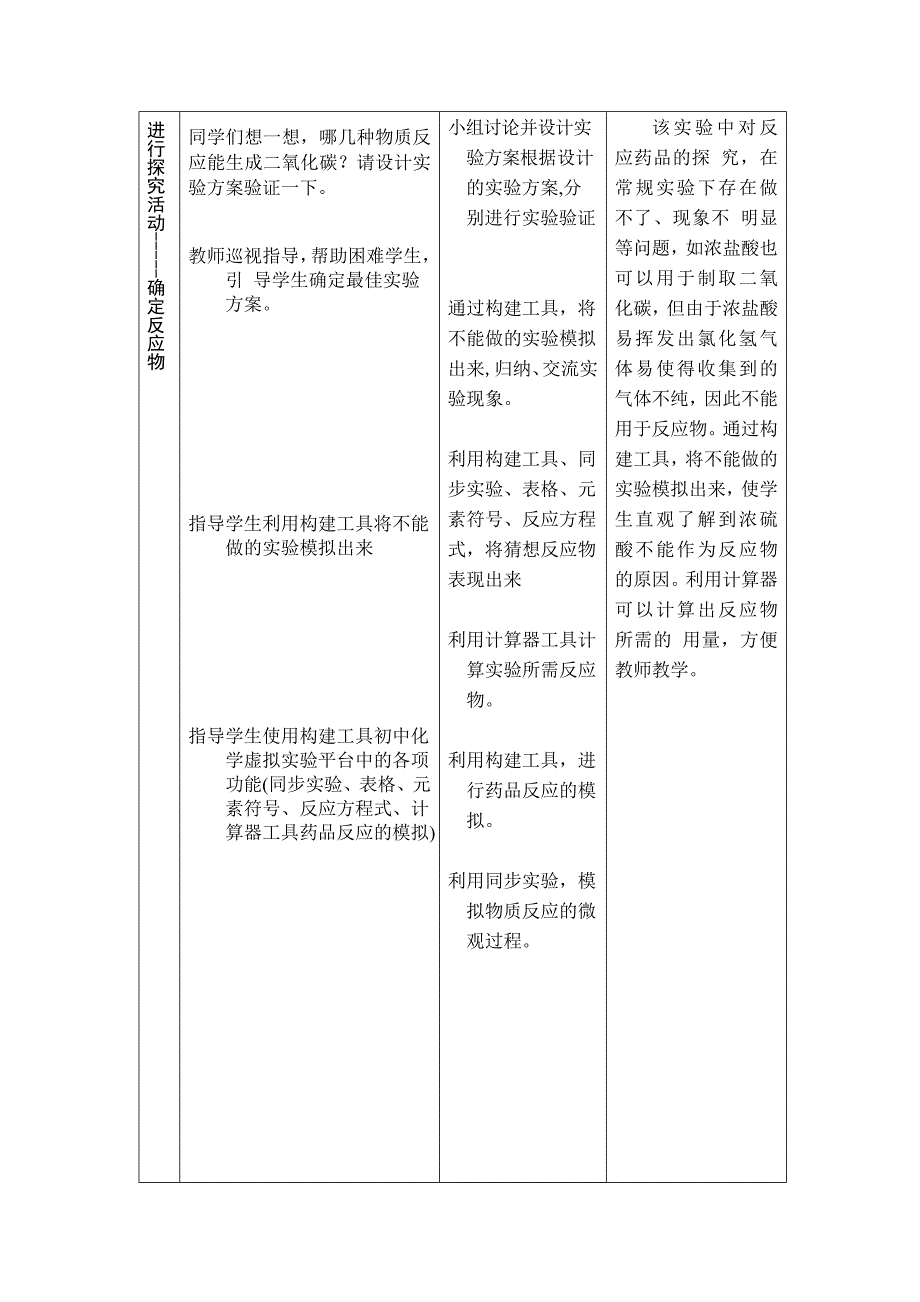 信息技术与九年级化学教学整合教学设计_第2页