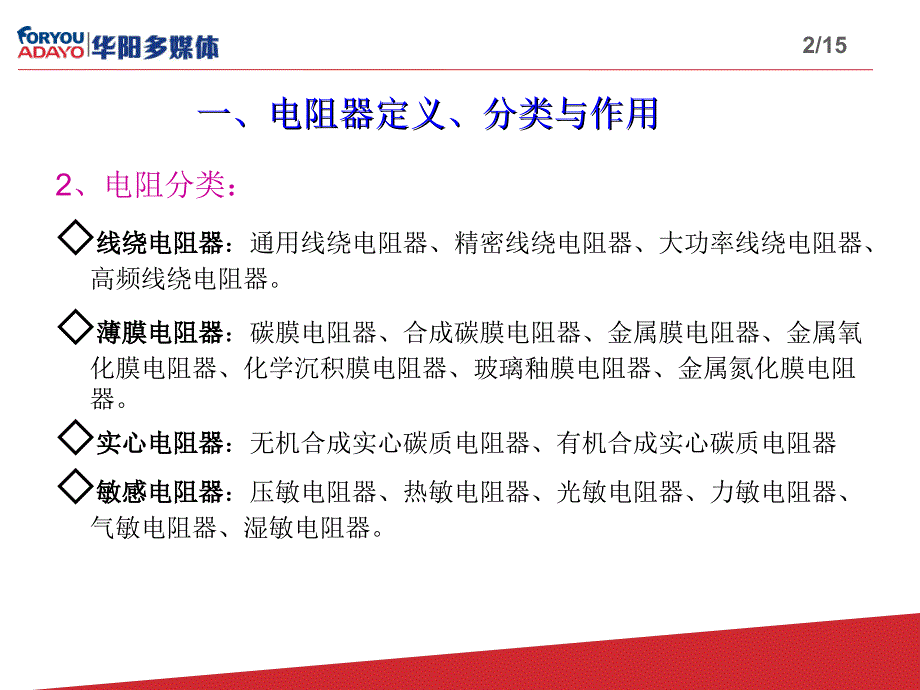 电阻器及电容器基本功能及应用介绍_第3页