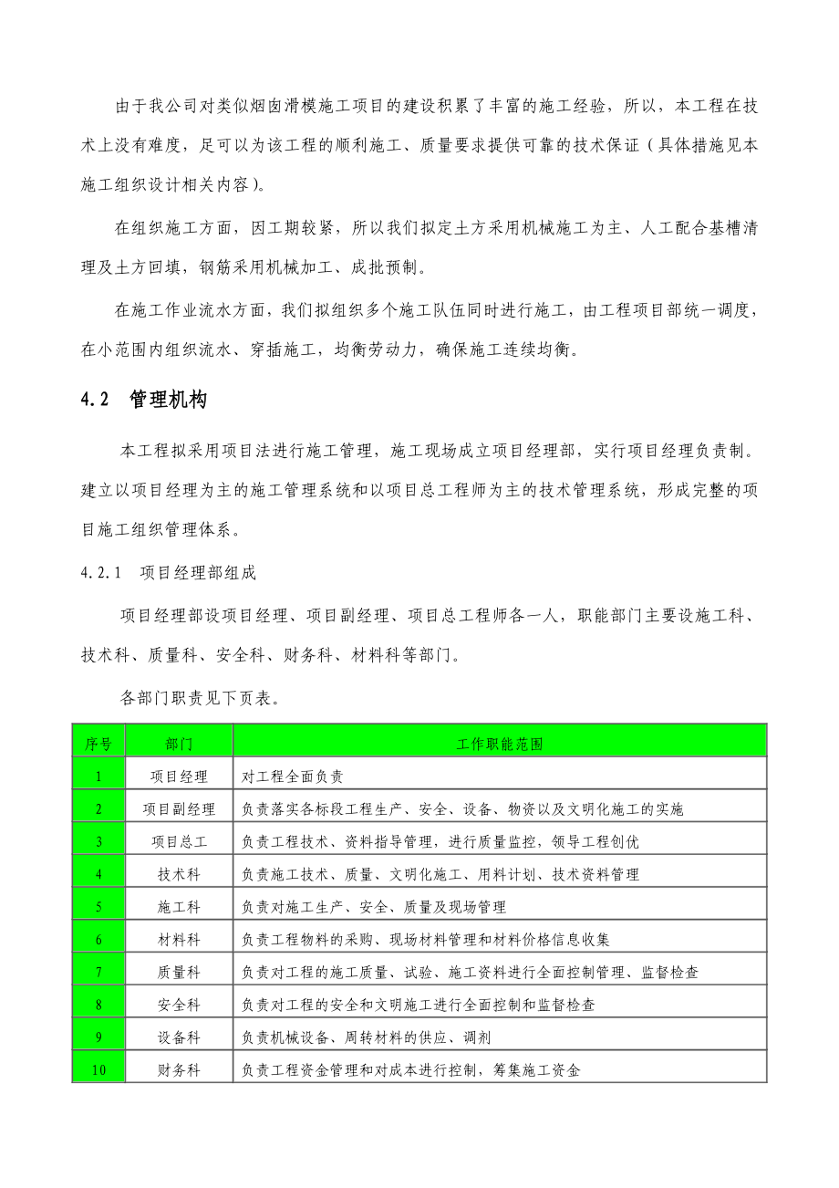 60米烟囱施工组织设计_第4页