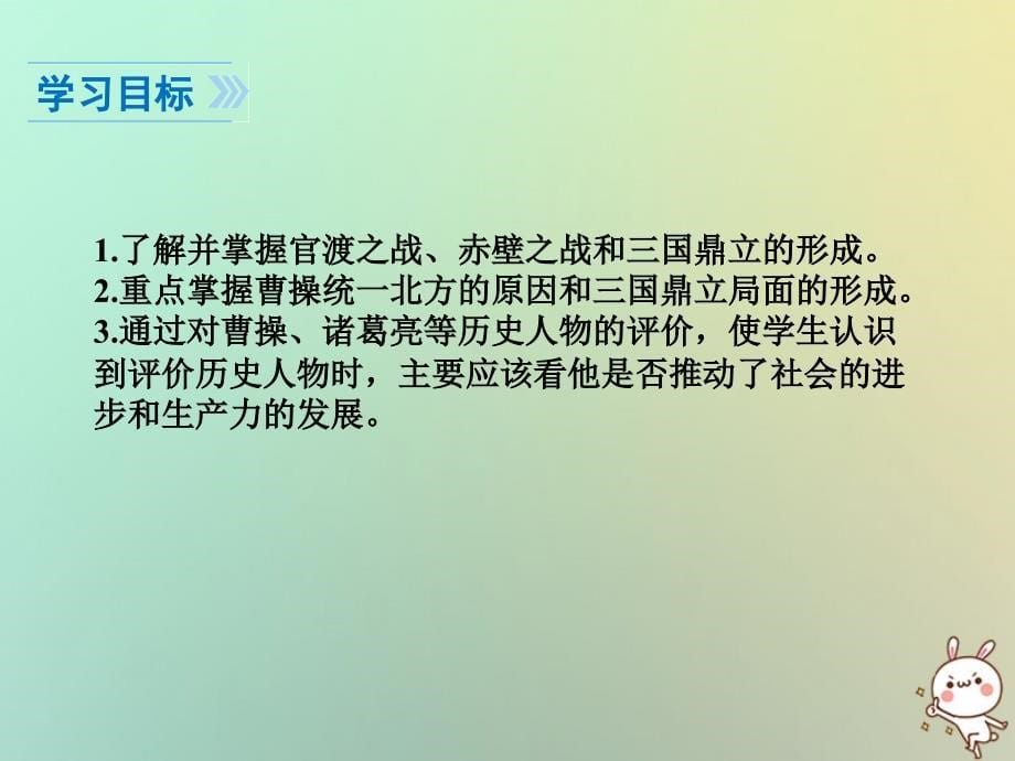 年秋七年级历史上册 第四单元 三国两晋南北朝时期：政权分立与民族融合 第16课 三国鼎立课件 新人教版_第5页