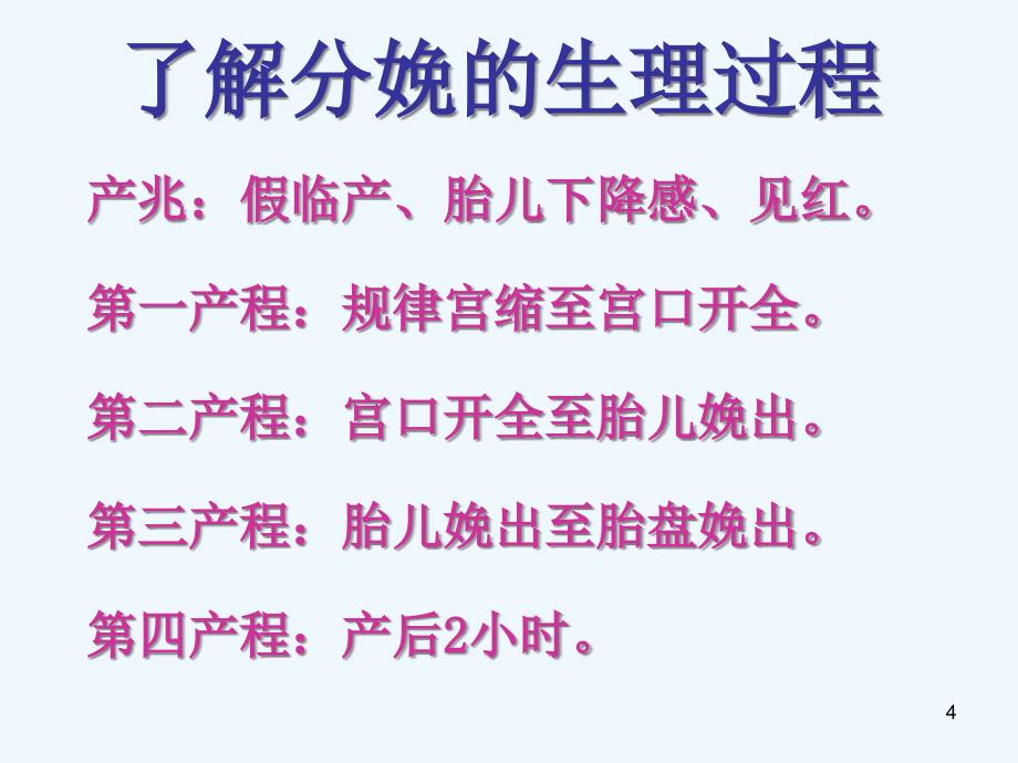 拉玛泽分娩呼吸减痛技巧课件_第4页