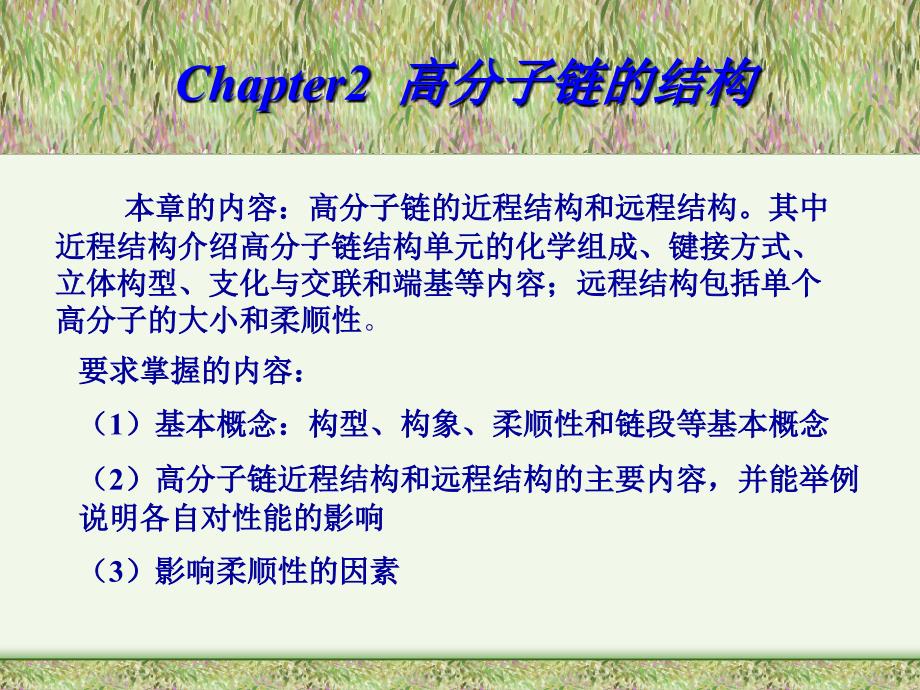 《高分子链的结构》PPT课件.ppt_第2页