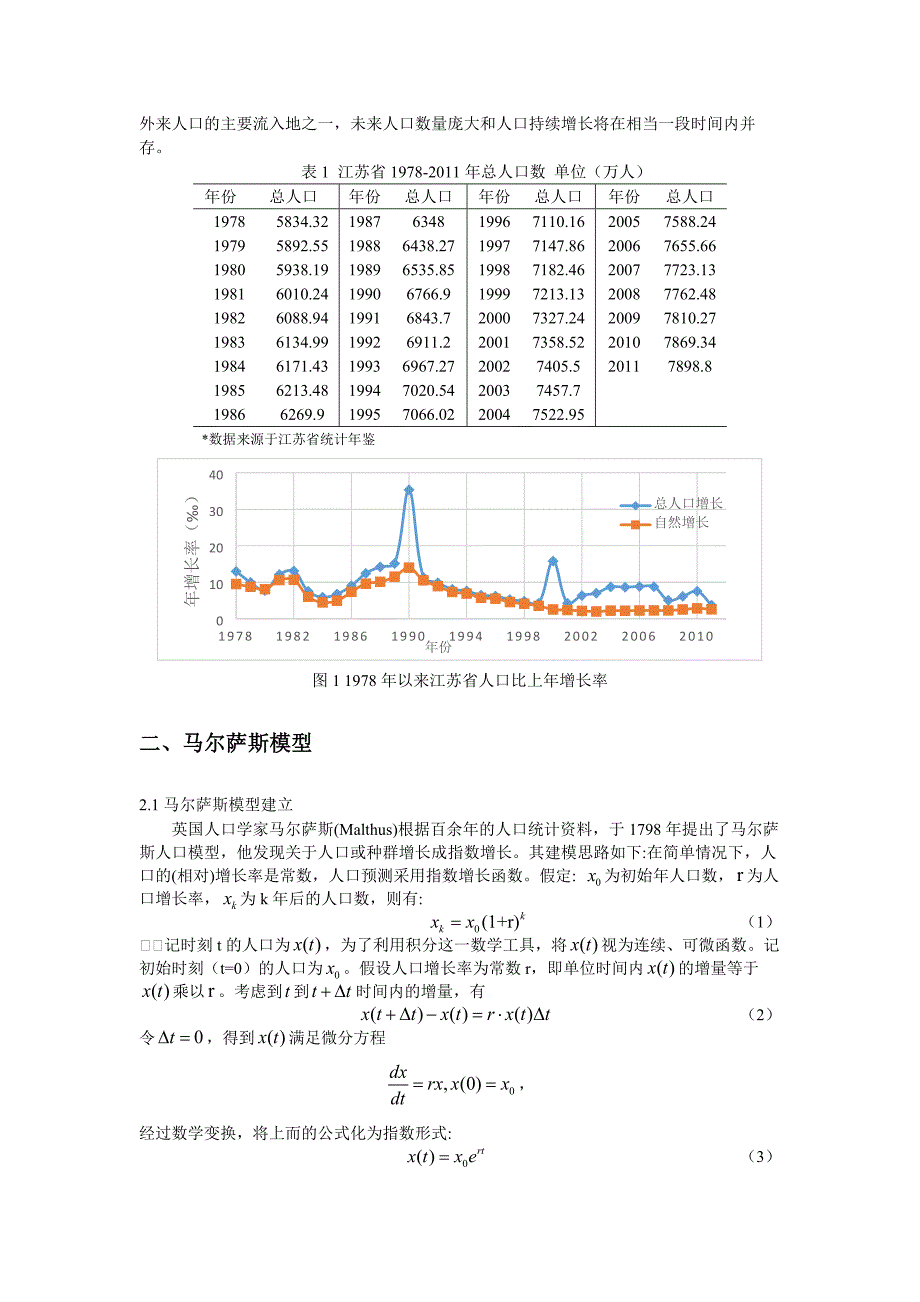 数学模型在江苏省人口预测中的应用_第2页