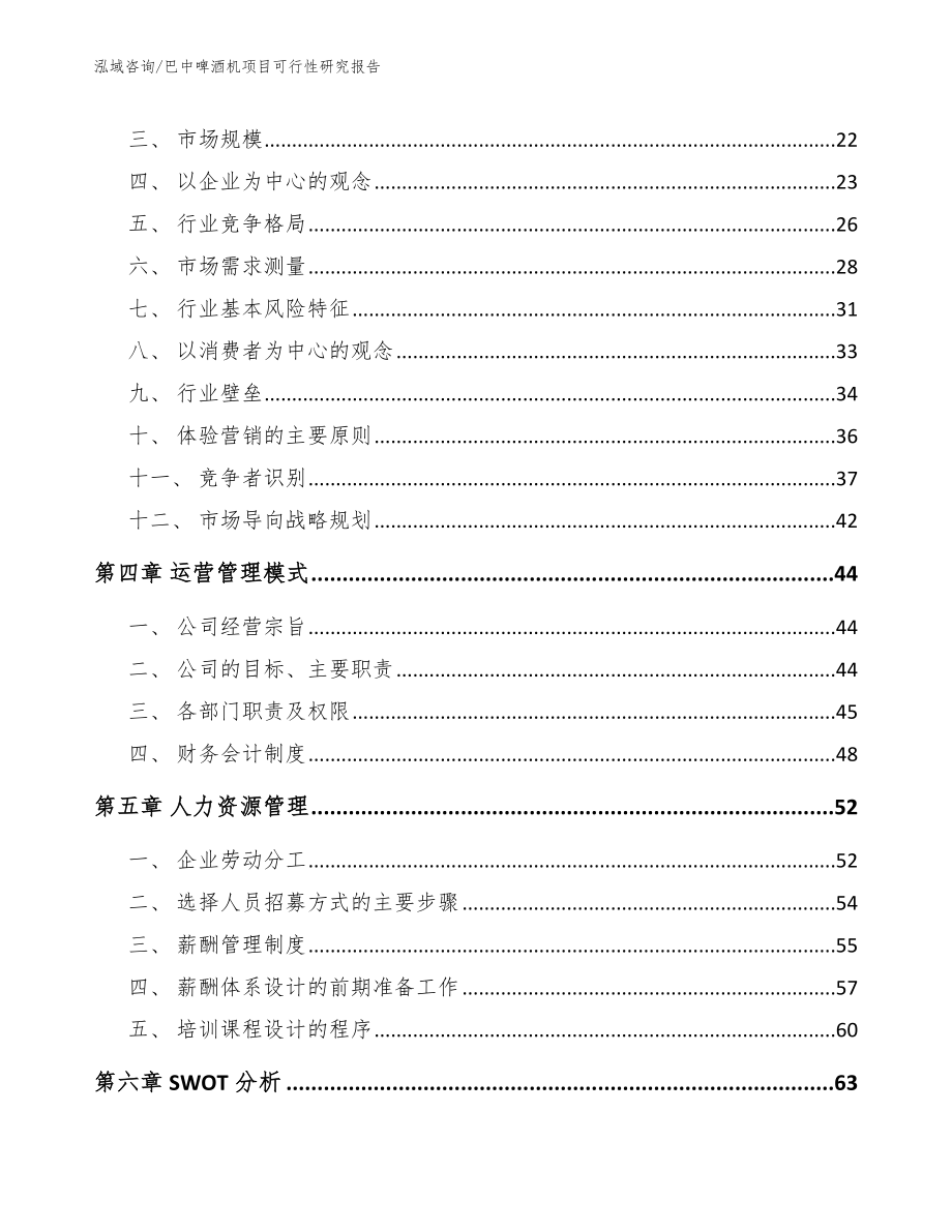 巴中啤酒机项目可行性研究报告模板范本_第2页