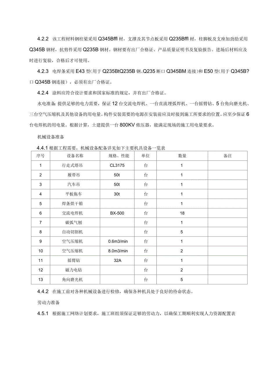 烟道支架制作安装方案_第3页