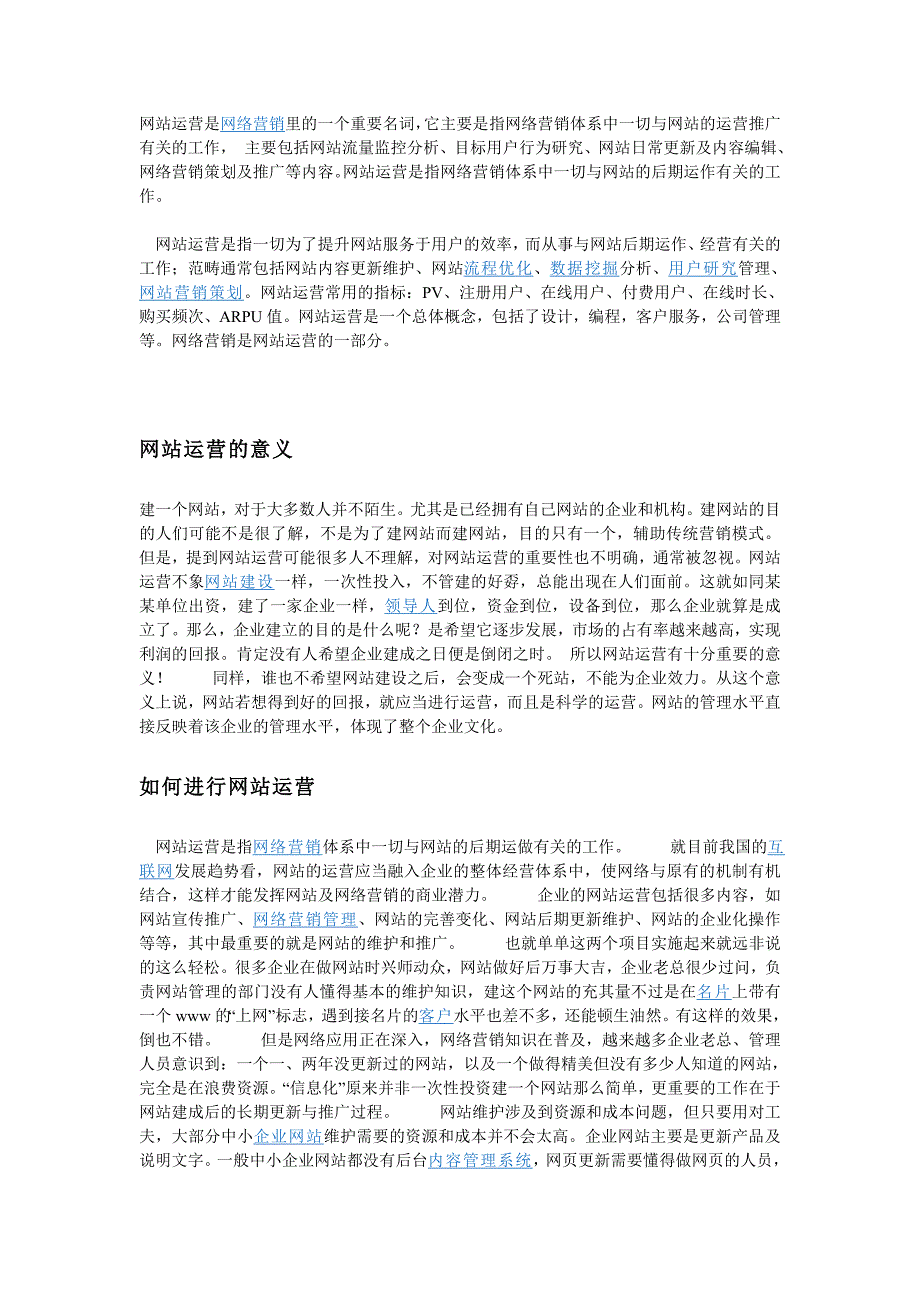 (精品)网站运营建议_第1页