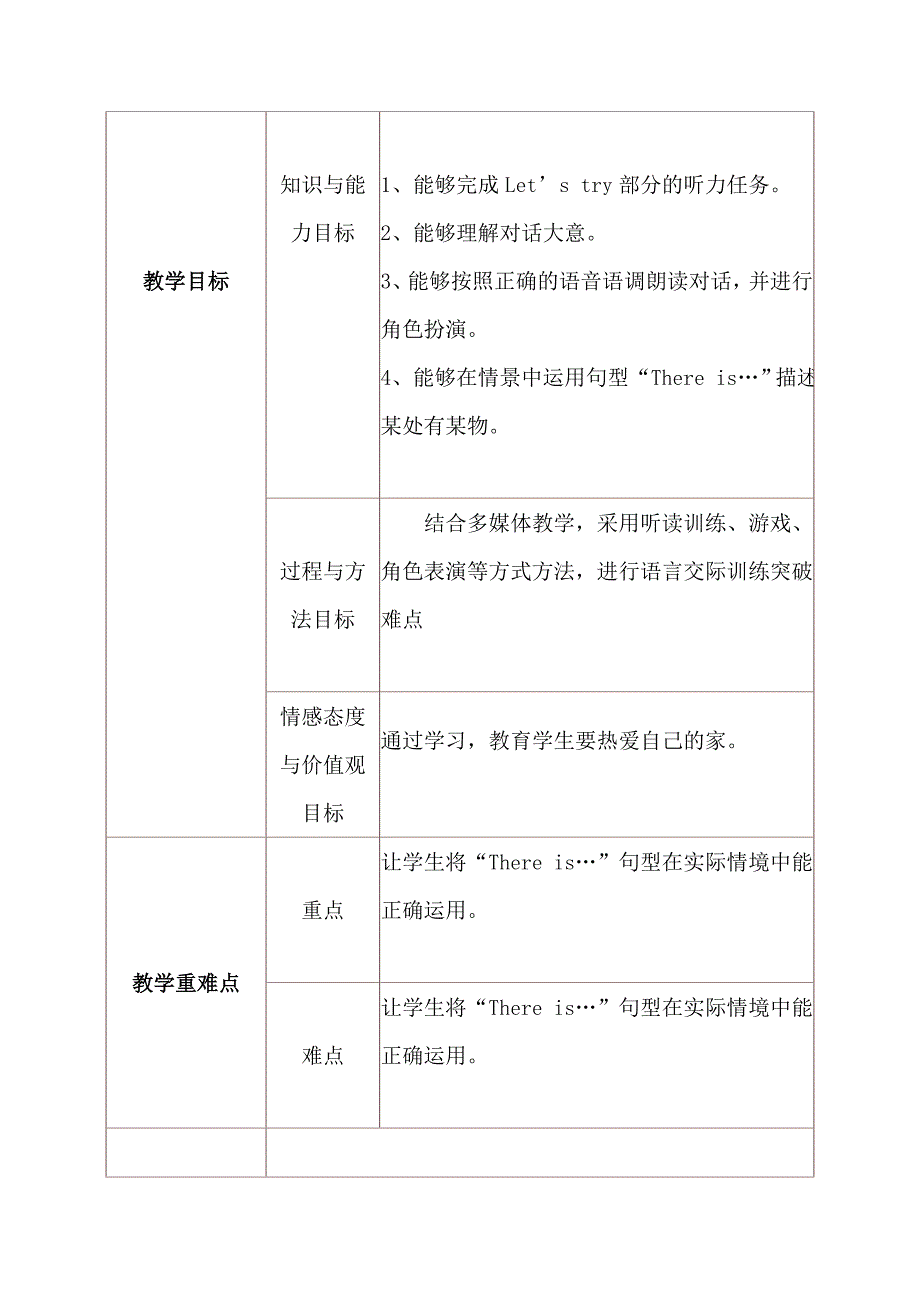 《Unit-5-There-is-a-big-bed》教学设计终稿.doc_第2页