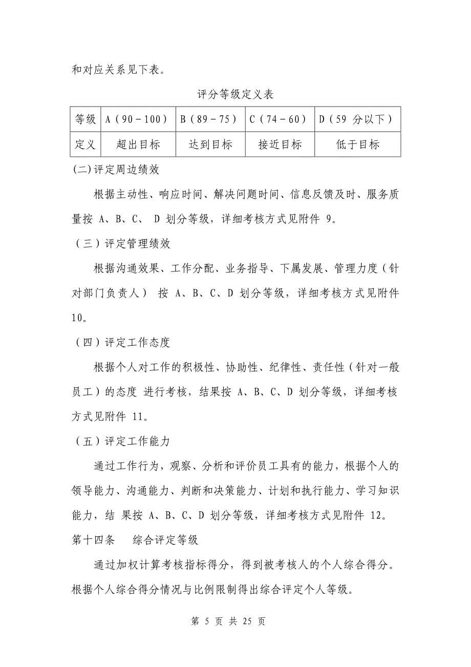 测绘分公司绩效管理办法.doc_第5页