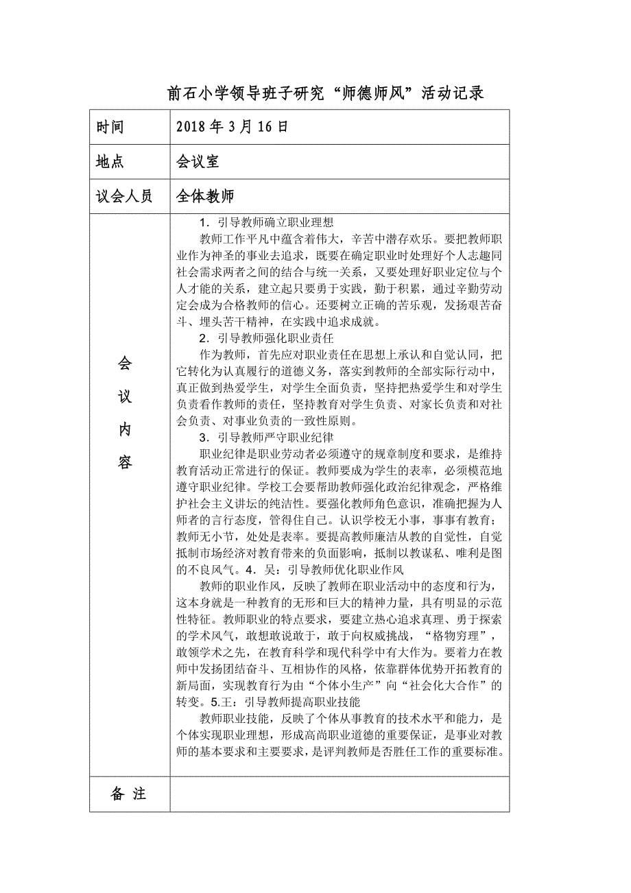 领导班子师德师风会议记录.doc_第5页