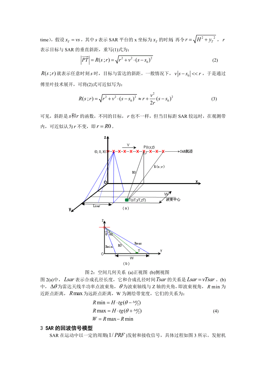 SAR图像点目标仿真报告.docx_第2页