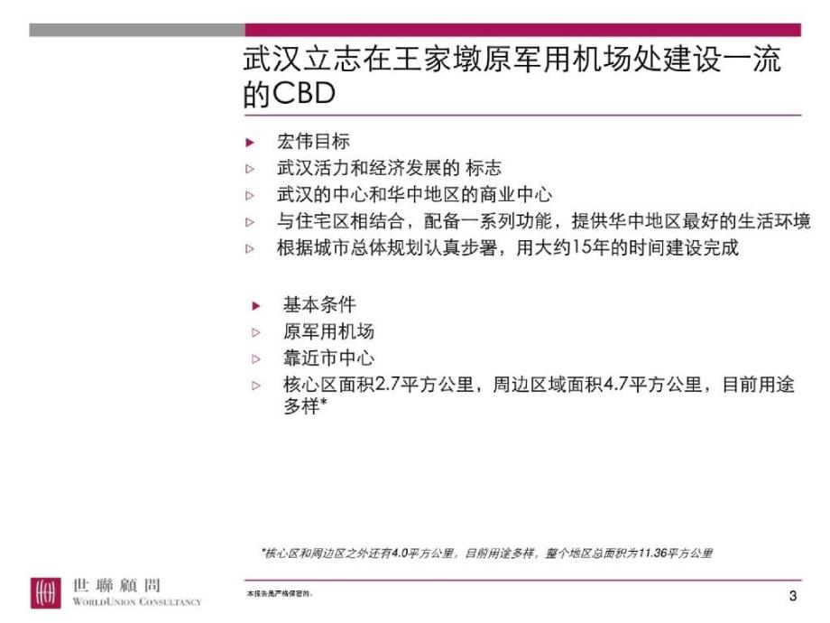 麦肯锡为武汉CBD制定致胜的战略商业计_第3页