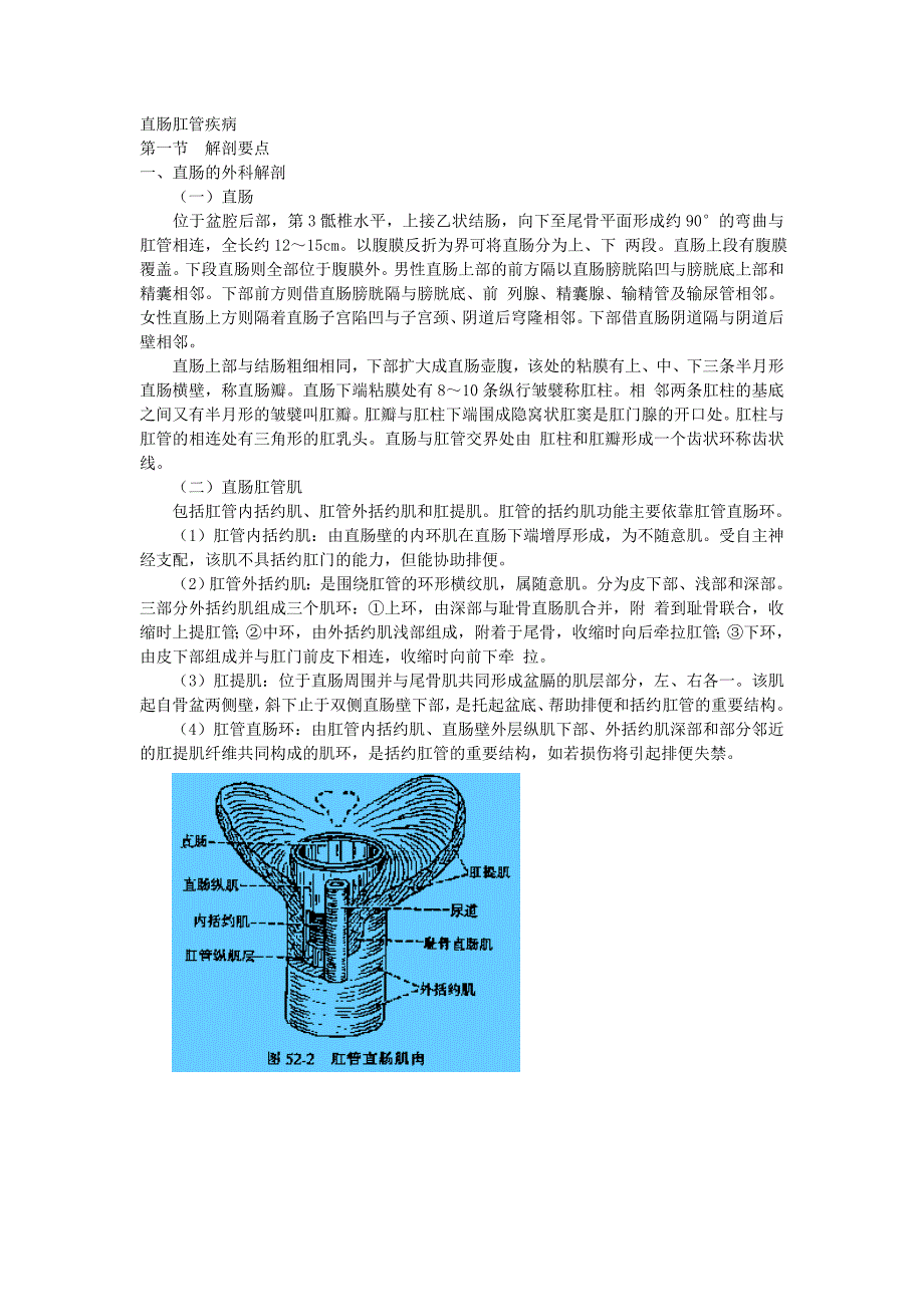 执业医师外科复习指导直肠肛管疾病_第1页