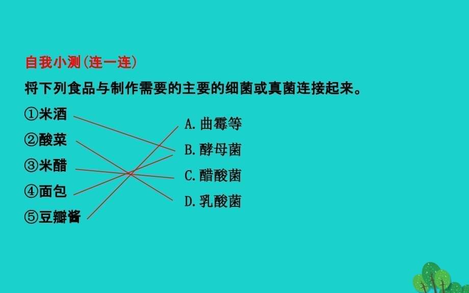 最新八年级生物上册探究导学课型5.4.5人类对细菌和真菌的利用课件新版新人教版新版新人教级上册生物课件_第5页