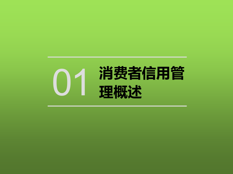 消费者信用管理整套课件完整版电子教案课件汇总最新_第3页