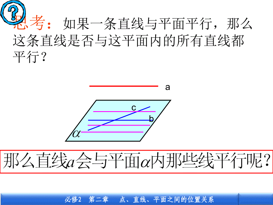 2.2.3线面平行的性质定理_第3页