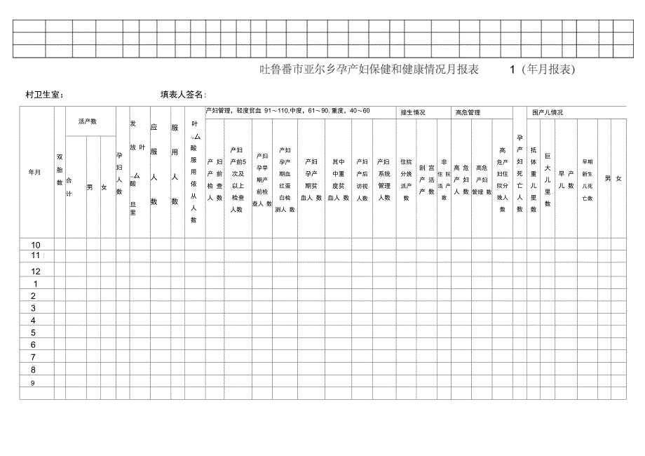 村级妇幼报表_第2页