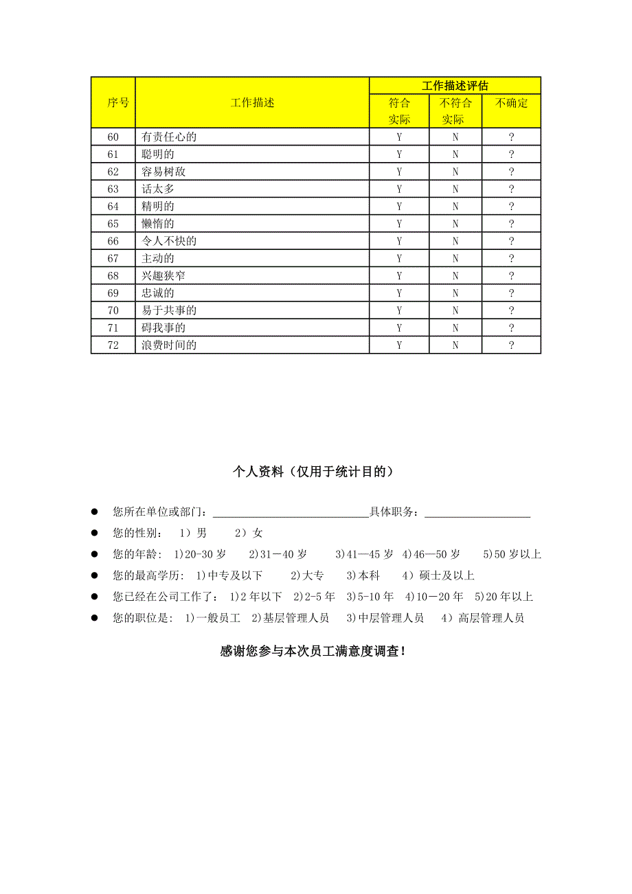 工作描述指数量表_第4页