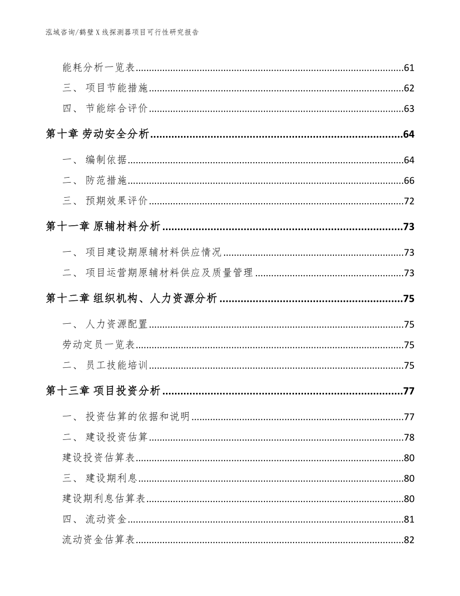鹤壁X线探测器项目可行性研究报告【范文模板】_第4页
