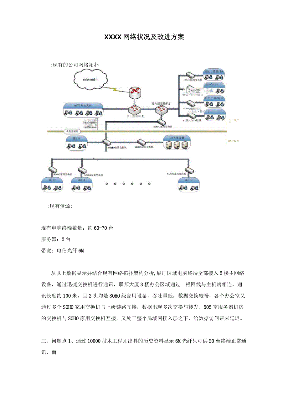 XXX公司网络整改方案_第1页