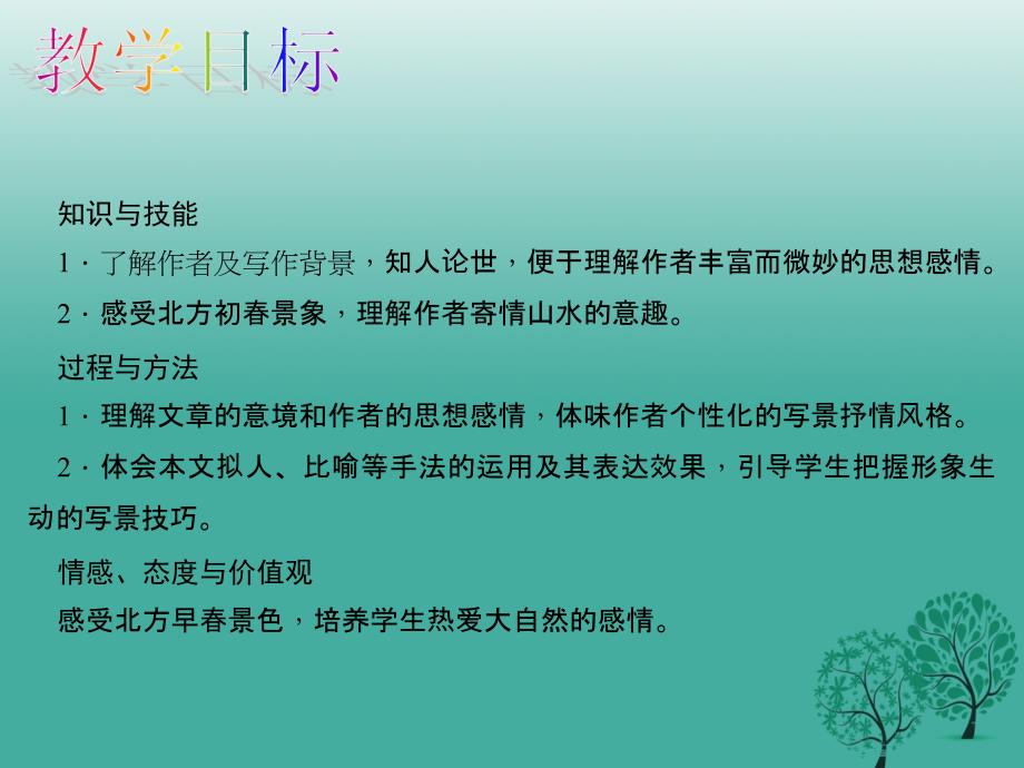 八年级语文下册 第六单元 29《满井游记》教学课件 （新版）新人教版_第2页