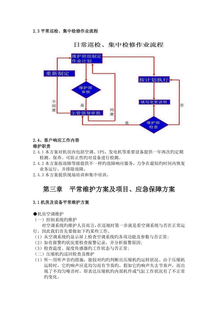 中心机房维保方案_第5页