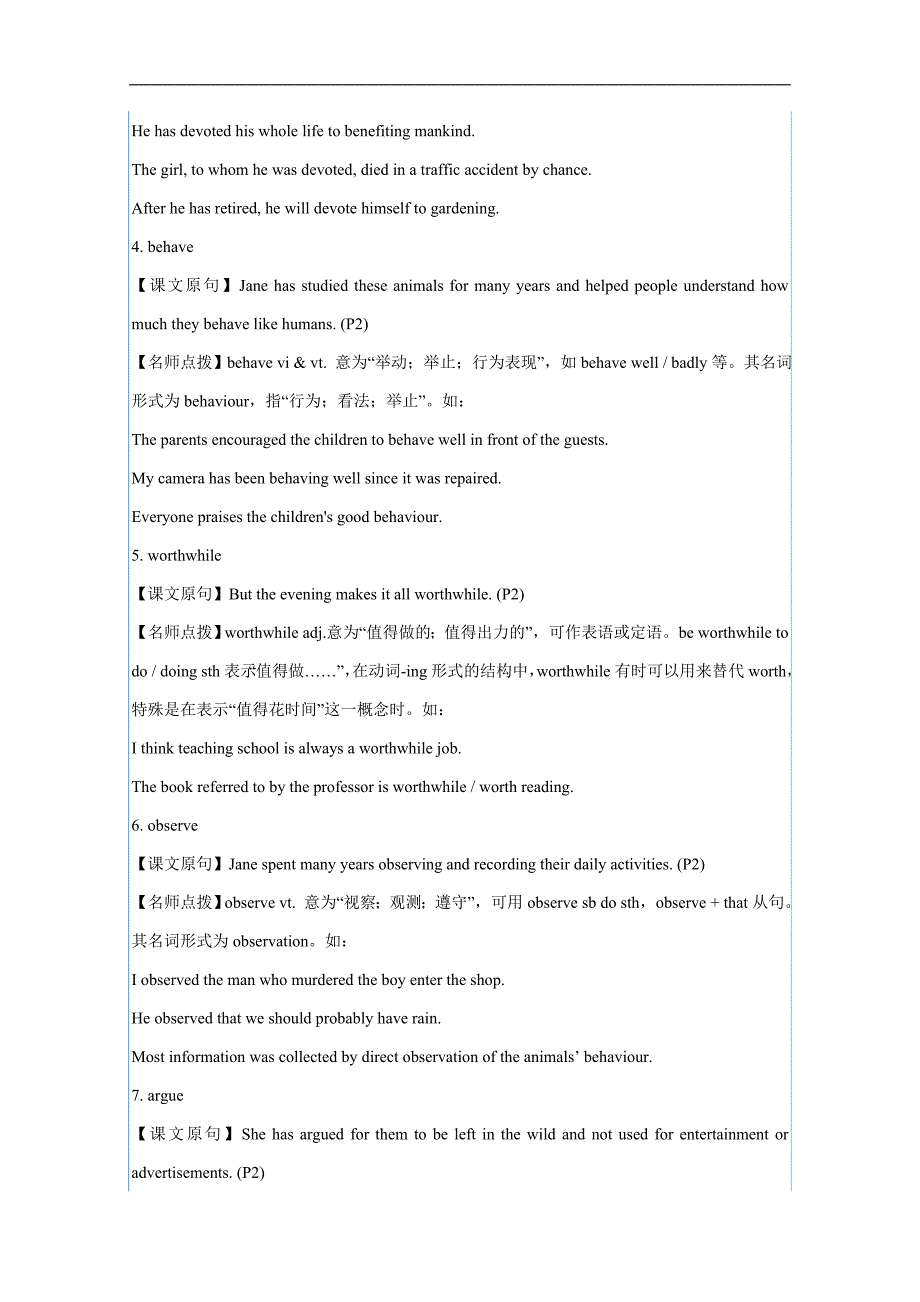 人教版高中英语必修4知识点讲解_第2页