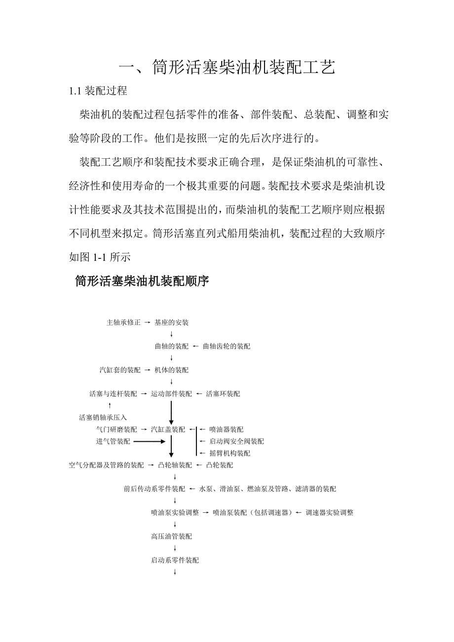 主机柴油机的装配与主机装船工艺毕业设计论.doc_第5页