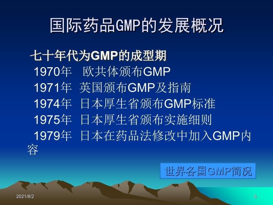 中国GMP发展历程幻灯片_第5页