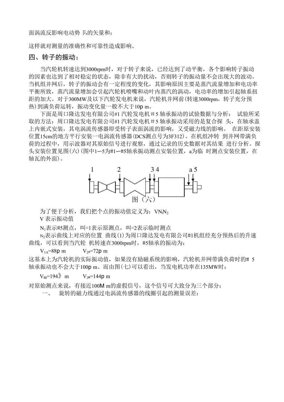 转子磁化对电涡流传感器的影响_第5页