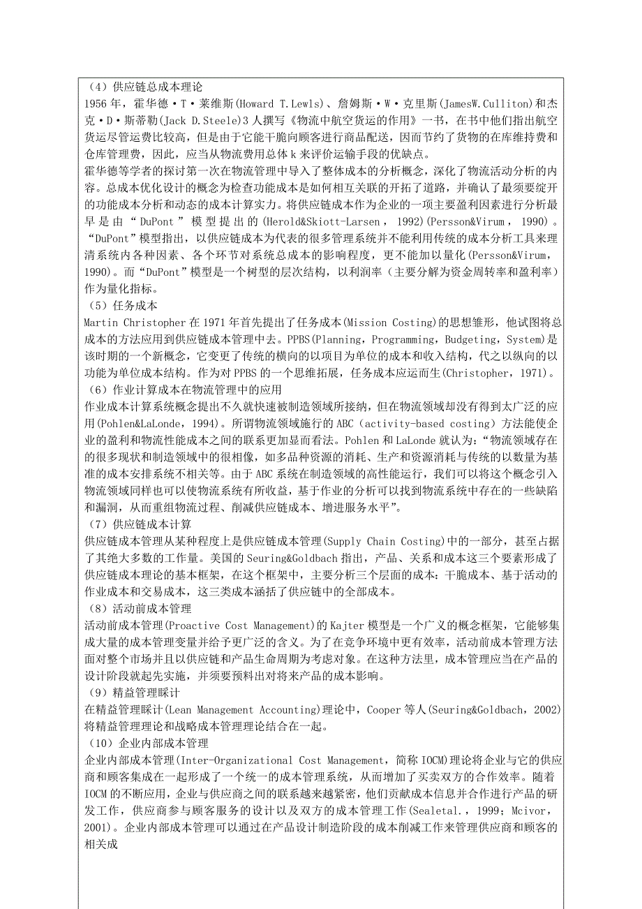 山西财经大学毕业论文开题模版_第3页