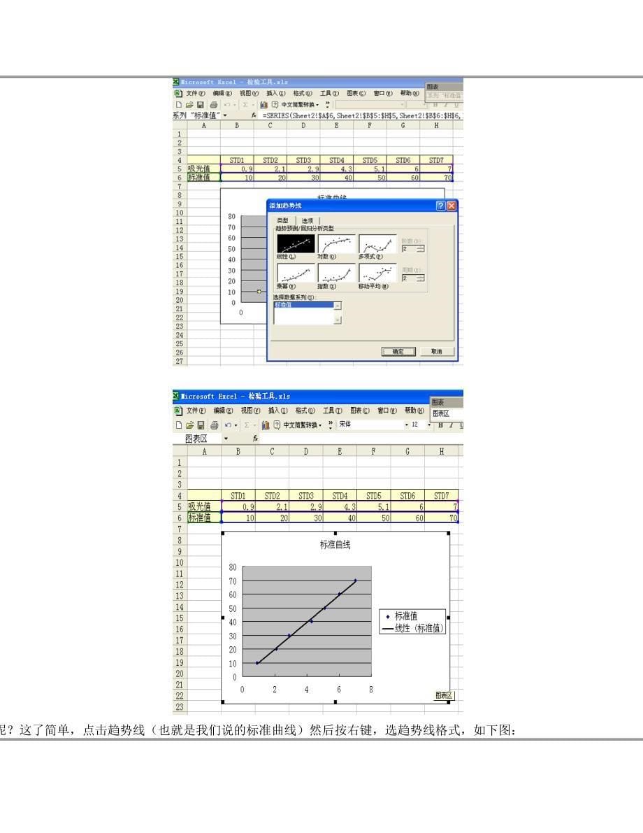 Excel绘制标准曲线全图片教程_第5页