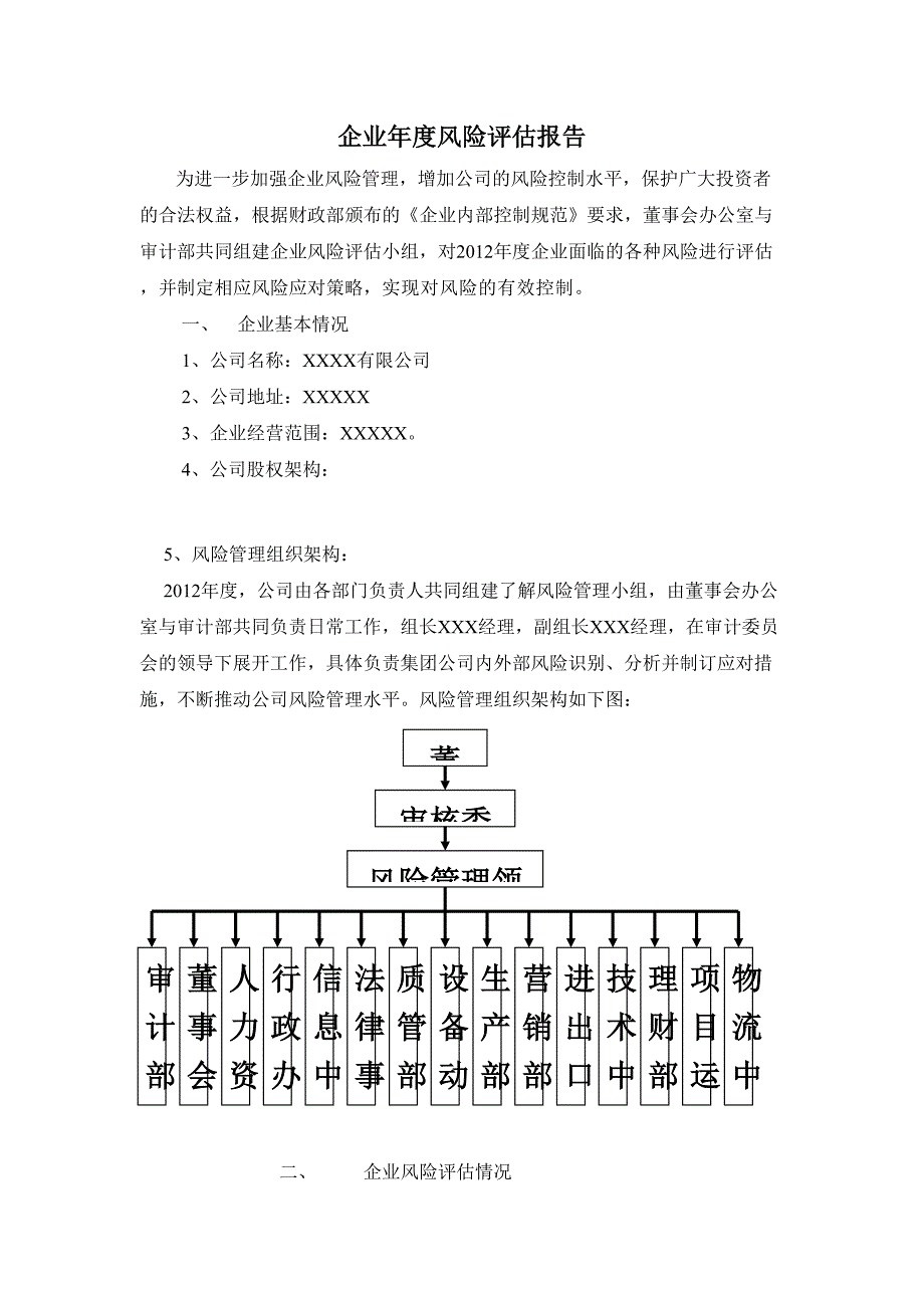 企业年度风险评估分析报告_第3页