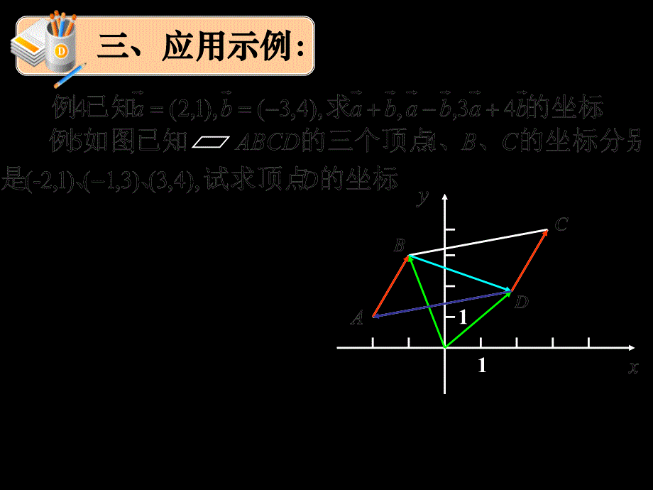 高一数学平面向量的坐标运算课件课件_第4页