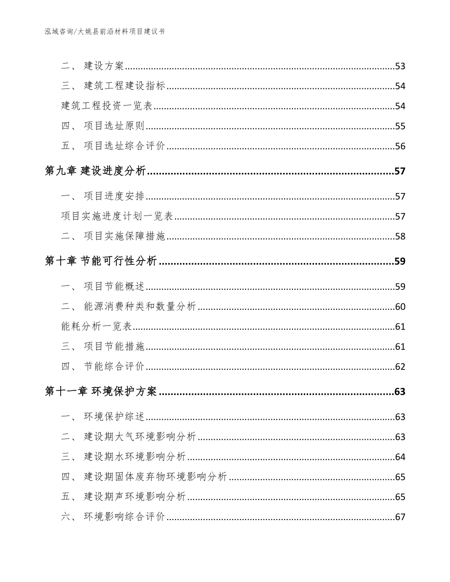 大姚县前沿材料项目建议书_第4页