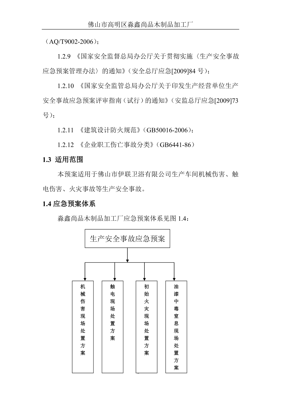 某木制品加工厂应急预案_第2页