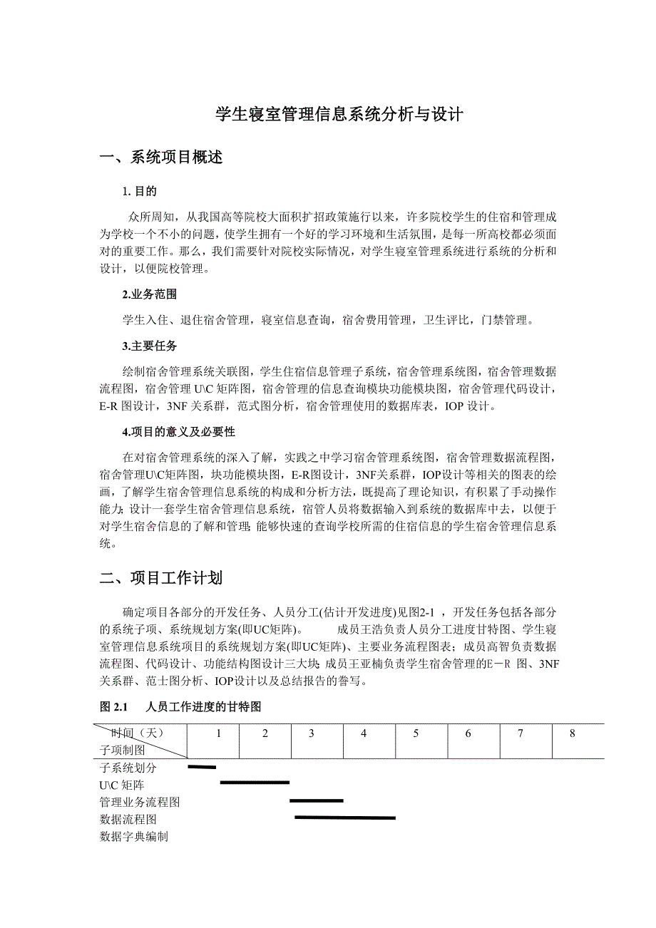 学生宿舍管理信息系统_第1页