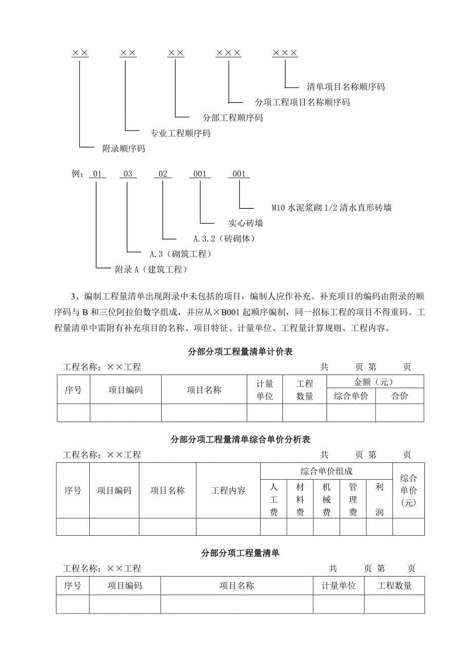 清单计价讲义_第5页