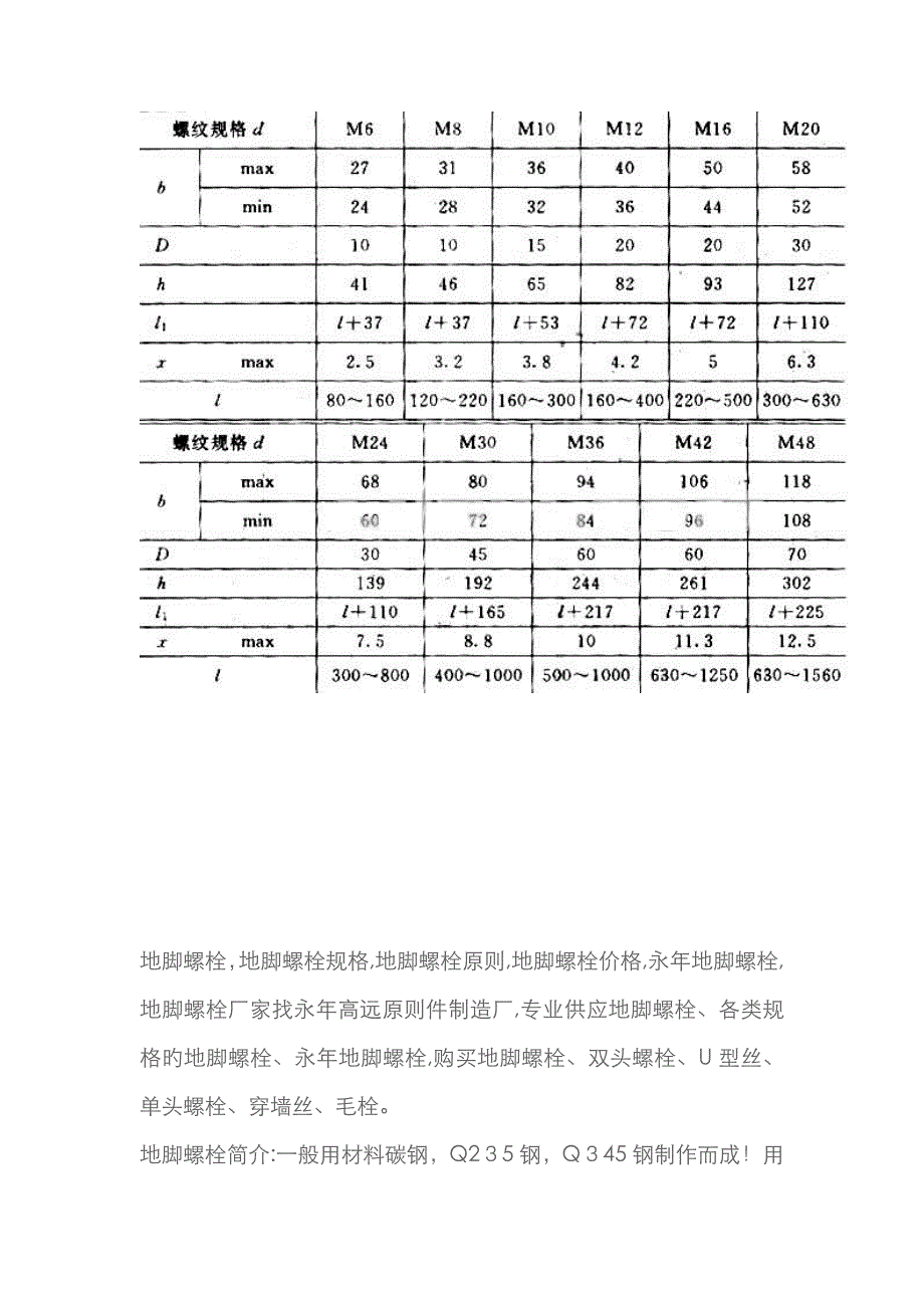 地脚螺栓规格_第3页