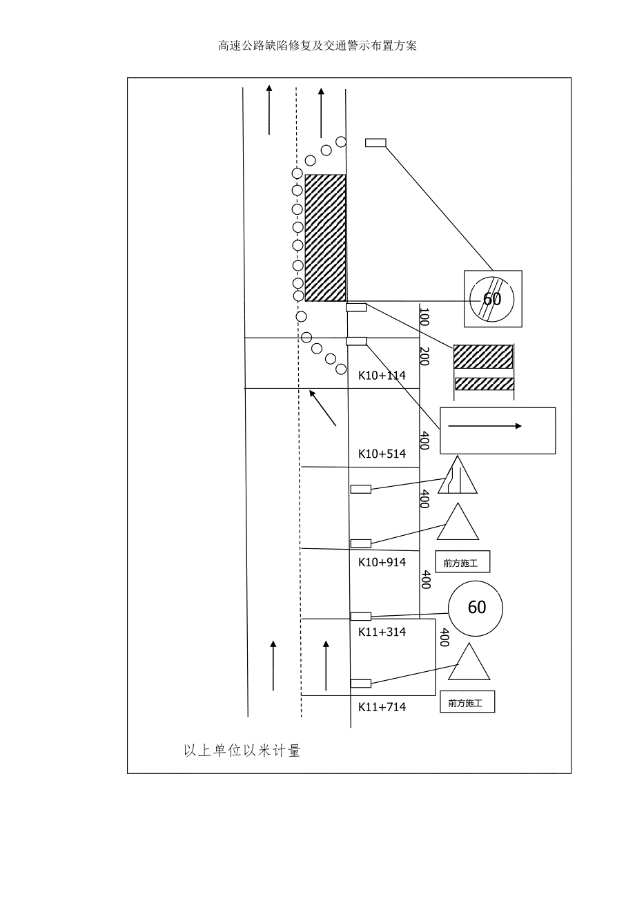 高速公路缺陷修复及交通警示布置方案_第4页