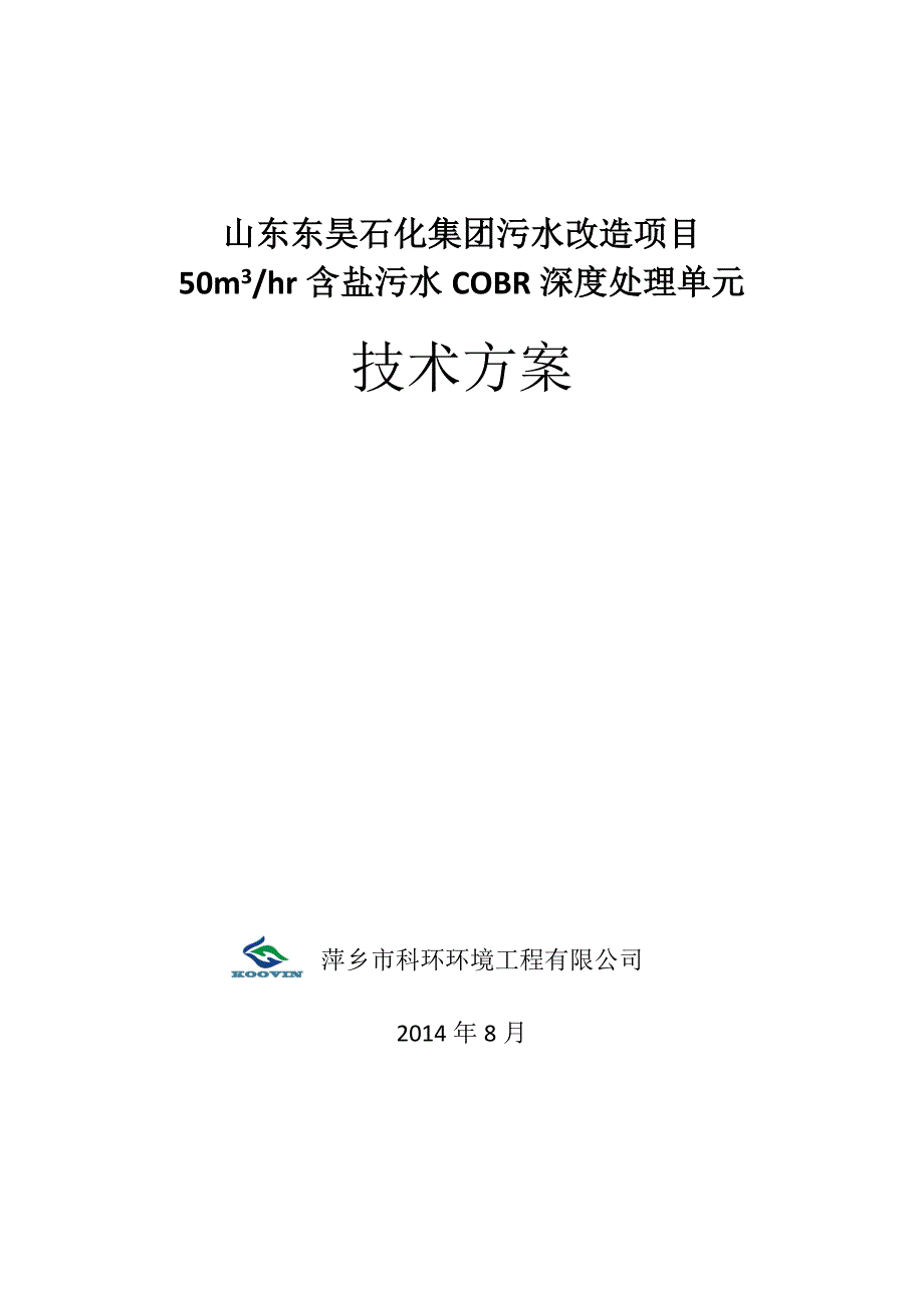 50方含盐污水COBR方案.doc_第1页