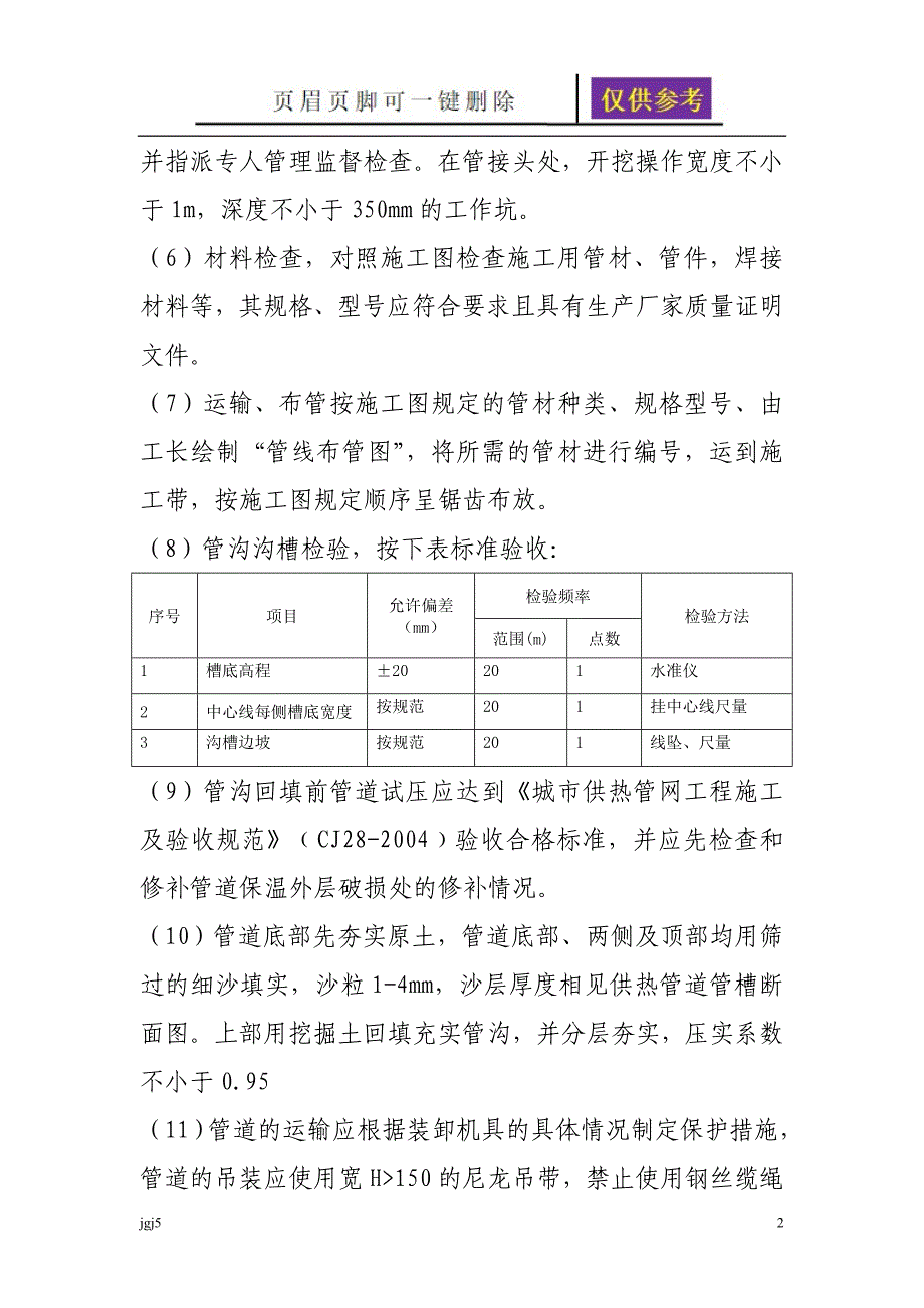 主要分部分项工程质量控制要点供热管网一类优选_第2页