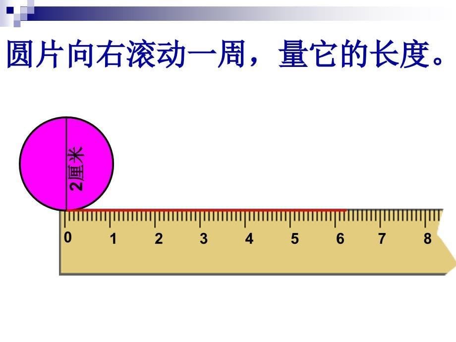 北师大版六年级数学课件圆的周长和面积的复习ppt课件_第5页