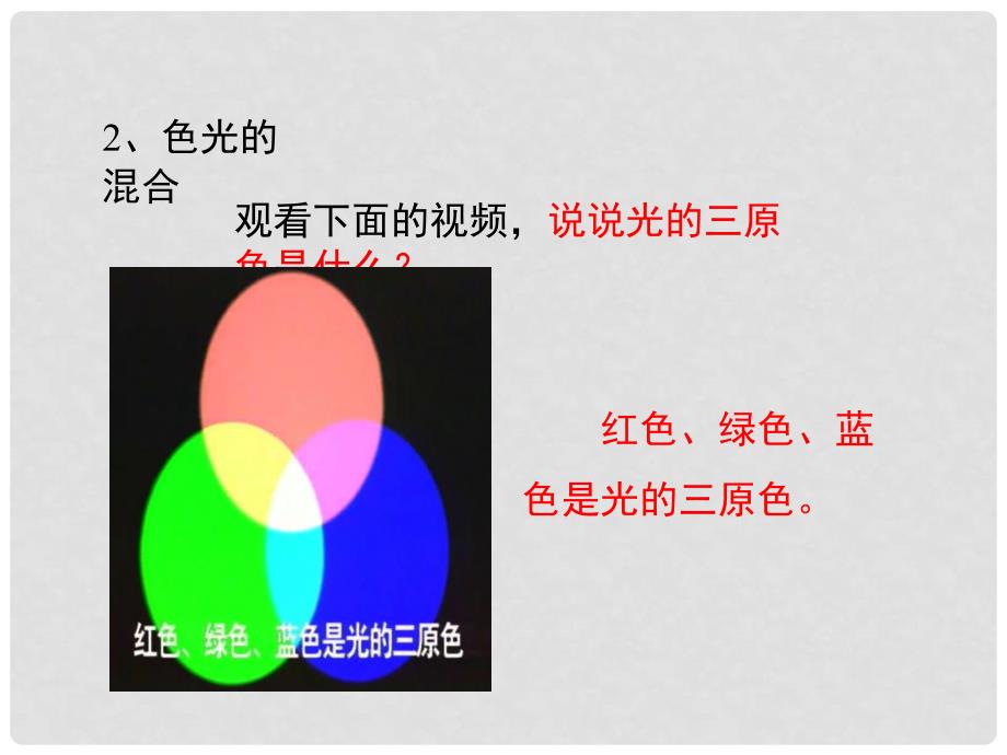 八年级物理上册 4.5《光的色散》新知预习课件 （新版）新人教版_第3页