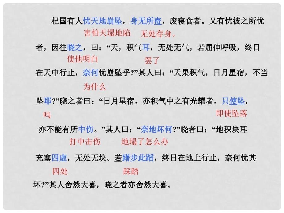 贵州省凤冈县第三中学七年级语文下册 第7单元《列子》二则课件 语文版_第5页