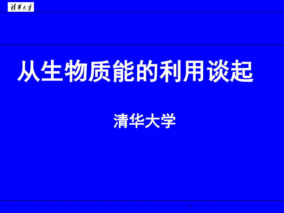 从生物质能的利用谈起_第1页