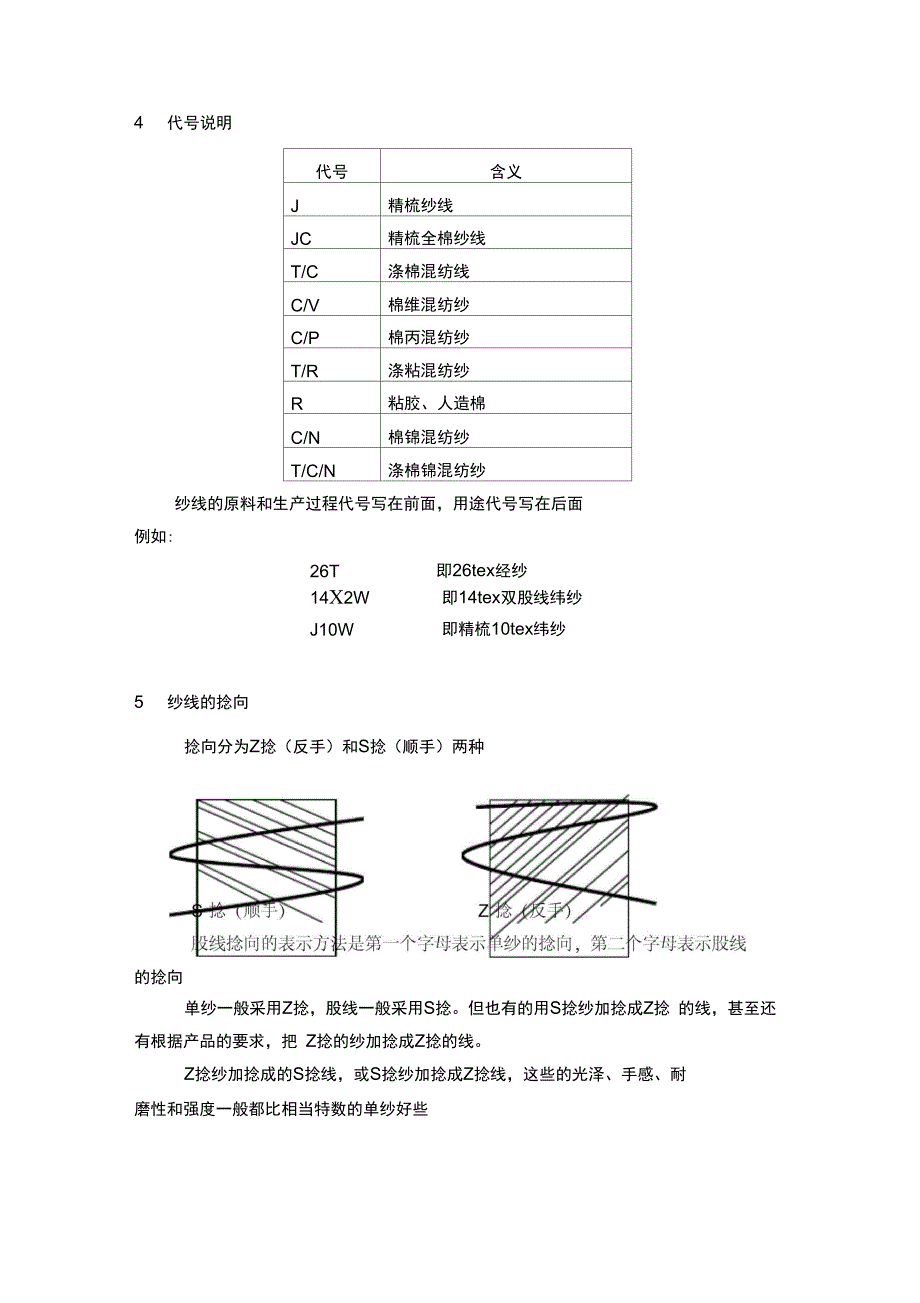 常用纺织知识要点_第2页