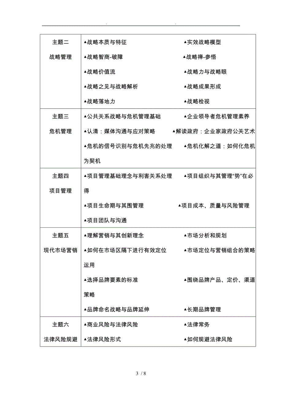 北大高管领导力高级工商管理EMBA研修班_第3页