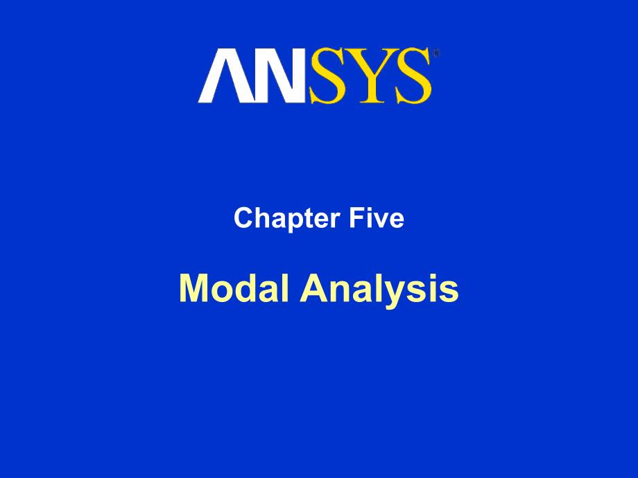 ANSYSWorkbenchModalAnalysis_第1页